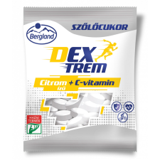 Dextreme szőlőcukor - citrom ízű + C-vitamin 70 g csokoládé és édesség