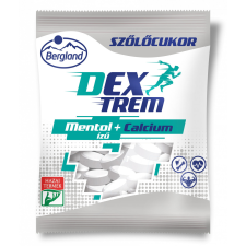  Dextreme szőlőcukor mentolos ízű + kalcium 70 g csokoládé és édesség