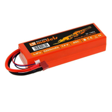 DF Models LiPo 7,4V/5200mAh-s 45C Pro Racing T-Plug akku autópálya és játékautó