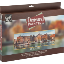 Diamantfestés Amsterdam 75x25cm kreatív és készségfejlesztő