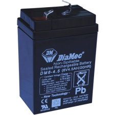 DIAMEC 6V 4,5Ah zselés akkumulátor DM6-4.5 autó akkumulátor
