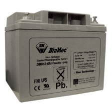 DIAMEC DM12-40UPS akkumulátor biztonságtechnikai rendszerekhez és elektromos játékokhoz biztonságtechnikai eszköz