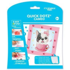 Diamond Dotz : QuickDotz képkészítő készlet, 13 x 13 cm - Lovely kutya kreatív és készségfejlesztő