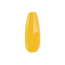 Diamond Nails Gél Lakk - 4 ml DN017 - Napsárga - Új ecsettel! lakk zselé