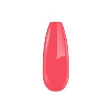 Diamond Nails Gél Lakk 4ml -DN052 - Korall piros - Új ecsettel! lakk zselé