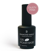 Diamond Nails Gél Lakk - Rubber Base - Dusty Pink 15ml lakk zselé