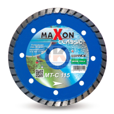 Diatech gyémánttárcsa Maxon turbó csempe járólap vágására 115x22,2x7 mm (mt115c) csempevágó