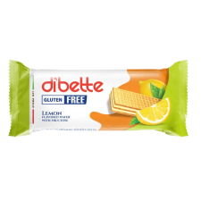  Dibette citrom ízű krémmel töltött mártatlan ostya, fruktózzal gluténmentes 50 g csokoládé és édesség
