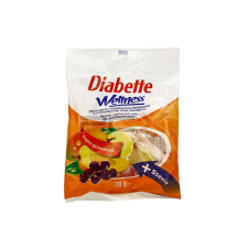 Dibette cukormentes vegyes gyümölcsízű cukorka édesítőszerekkel 70g csokoládé és édesség