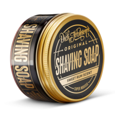 Dick Johnson Shaving Soap Super Mousse - Sweet Rum 80g borotvahab, borotvaszappan