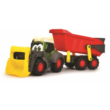 Dickie ABC Happy Fendt traktor pótkocsival (204119000) autópálya és játékautó