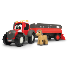 Dickie ABC Massey Ferguson állatszállító traktor lóval (204115002) autópálya és játékautó