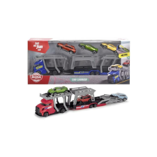Dickie City Express autószállító kamion - Piros - 28 cm (3745008) autópálya és játékautó