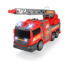 Dickie Toys Action Series Tűzoltó autó - Piros autópálya és játékautó