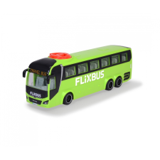 Dickie Toys City Man Flixbus turistabusz - Zöld autópálya és játékautó