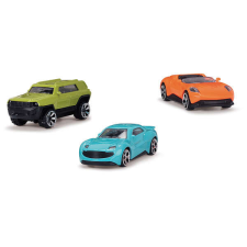 Dickie Toys Dickie: Autószállító és autótároló kamion - 4 db autóval autópálya és játékautó