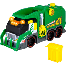 Dickie Toys Dickie Recycling kukásautó - Zöld/sárga (203307001) autópálya és játékautó