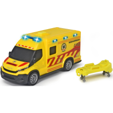 Dickie Toys - Mentőautó fénnyel és hanggal 18 cm autópálya és játékautó