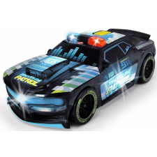 Dickie Toys Rhythm Patrol elemes rendőrautó - Fekete autópálya és játékautó