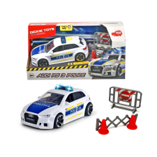 Dickie Toys Román Audi RS3 - Rendőrautó autópálya és játékautó