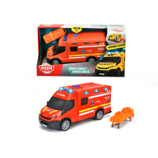 Dickie Toys Román Iveco - Mentőautó autópálya és játékautó