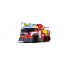 Dickie Toys Tűzoltó jármű - Piros autópálya és játékautó