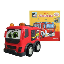  Dickie tűzoltóautó Mi micsoda képeskönyvvel autópálya és játékautó