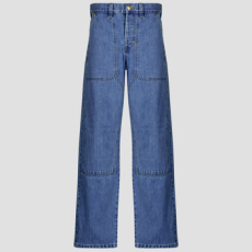 DICKIES Egyenes szárú farmerek SELVEDGE DOUBLE KNEE DENIM ARCHIVE WASH Kék US 30 / 32