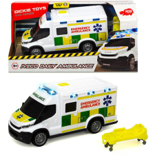 DICKIETOYS Dickie SOS IVECO mentőautó fénnyel és hanggal autópálya és játékautó