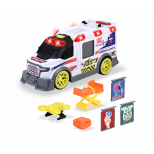 DICKIETOYS Mentőautó fény és hanghatásokkal autópálya és játékautó