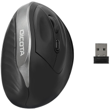 Dicota Relax Wireless Ergonomic Mouse Black egér
