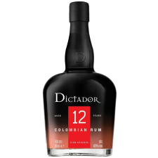Dictador 12 éves rum 0,7l 40% rum
