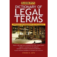 Dictionary of Legal Terms – Steven H. Gifis idegen nyelvű könyv