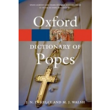 Dictionary of Popes – J N D Kelly idegen nyelvű könyv