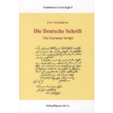 Die deutsche Schrift. The German Script – Fritz Verdenhalven idegen nyelvű könyv