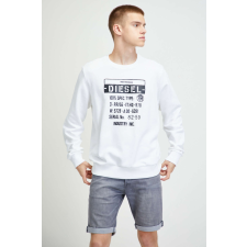 Diesel Férfi pulóver, DIESEL, 9105503, Logó, Fehér, XL INTL férfi pulóver, kardigán