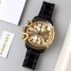  Diesel Griffed DZ4525 férfi karóra, fekete-arany, 48 mm, kronográf, 5 ATM