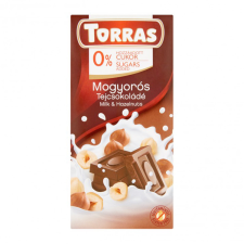  Diet Torras táblás mogyorós tejcsokoládé hozzáadott cukor nélkül - 75 g csokoládé és édesség