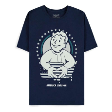 Difuzed Fallout T-Shirt America Lives On férfi XXL-es méret