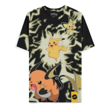 Difuzed Mirage AOP Pikachu Lightning Pokémon póló M-es méretű férfi póló