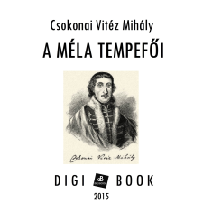 DIGI-BOOK A méla Tempefői szépirodalom