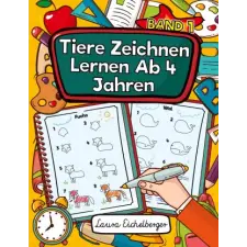 Digital Front GmbH Tiere Zeichnen Lernen Ab 4 Jahren idegen nyelvű könyv