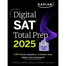 DIGITAL SAT TOTAL PREP 2025 nyelvkönyv, szótár