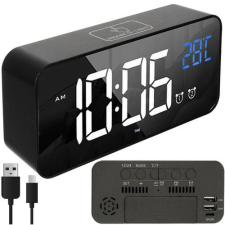 Digitális ébresztőóra LED nagy kijezővel - Izoxis 24736 konyhai eszköz
