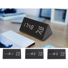  Digitális ébresztőóra pára és hőmérséklet jelzővel ébresztőóra