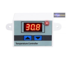 Digitális hűtő-fűtő termosztát 12V mérőműszer