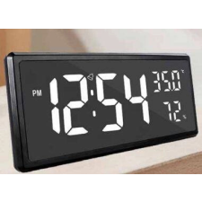 Digitális LED ébresztőóra hőmérséklet- és páratartalomméréssel ébresztőóra