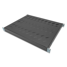 Digitus 19" 1U 350mm fix rack polc fekete (DN-97645) egyéb hálózati eszköz