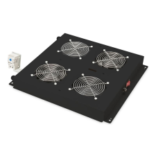 Digitus 19" tetőventilátor rackszekrényhez fekete (DN-19 FAN-2-B-N) (DN-19 FAN-2-B-N) asztali számítógép kellék