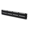 Digitus 48-port Patch Panel 2U Black